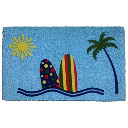 IMPORTS DECOR Sunny Beach Door Mat 546PVCF